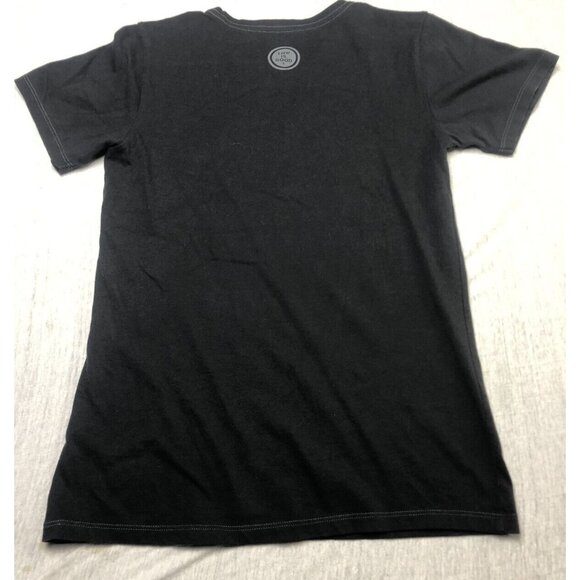 Life Is Good T Shirt Timeless Values Graphic Logo Black Size XS Short Sleeve - Picture 7 of 8